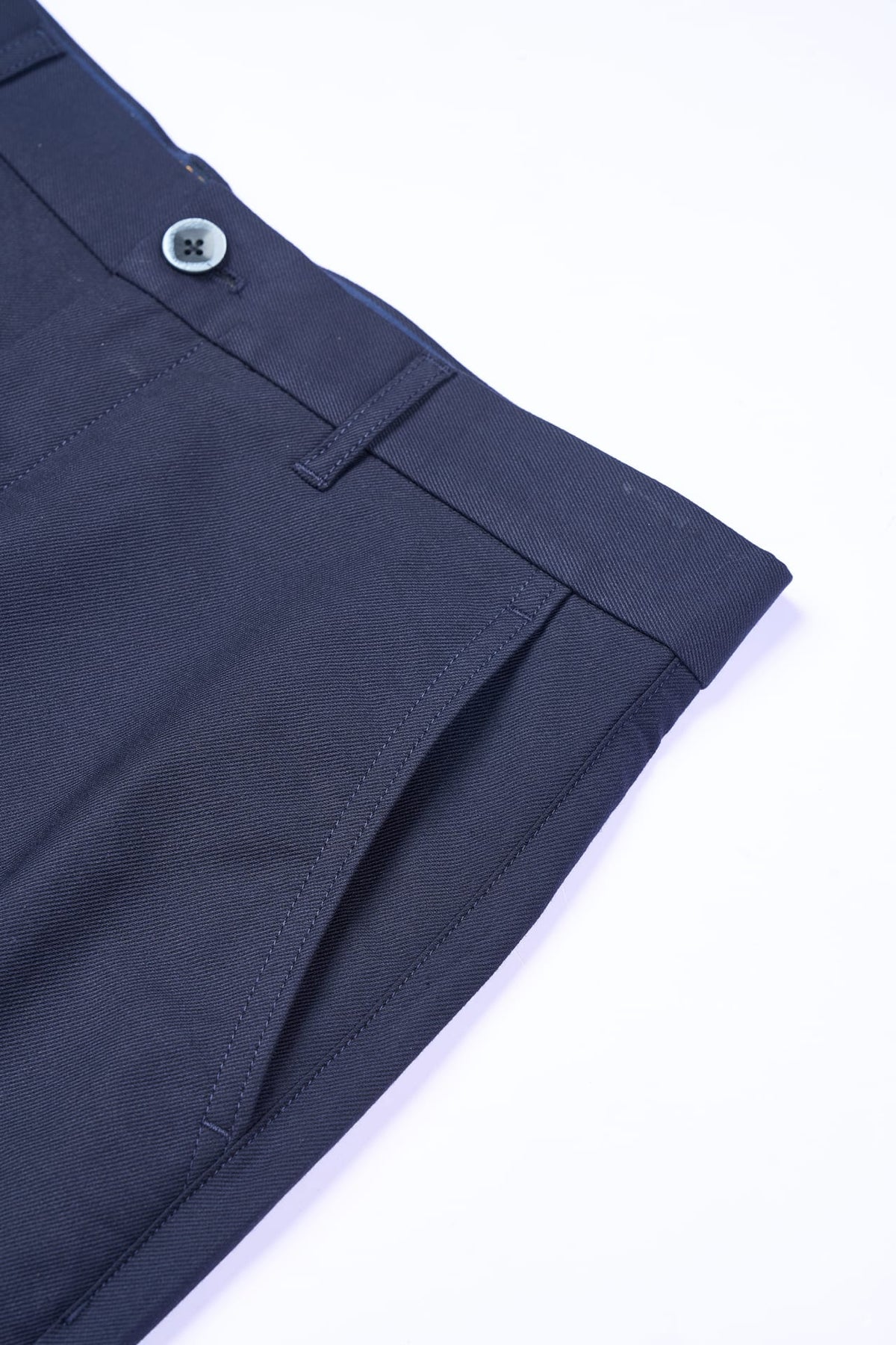 Cotton Modal Stretch Twill Slim Tapered Fit Casual Pants