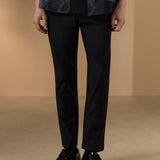 Cotton Modal Stretch Twill Slim Tapered Fit Casual Pants