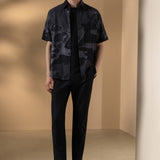 Cotton Modal Stretch Twill Slim Tapered Fit Casual Pants