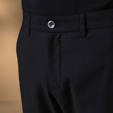 Cotton Modal Stretch Twill Slim Tapered Fit Casual Pants