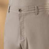 Poly Twill Smart Tapered Fit Casual Pants