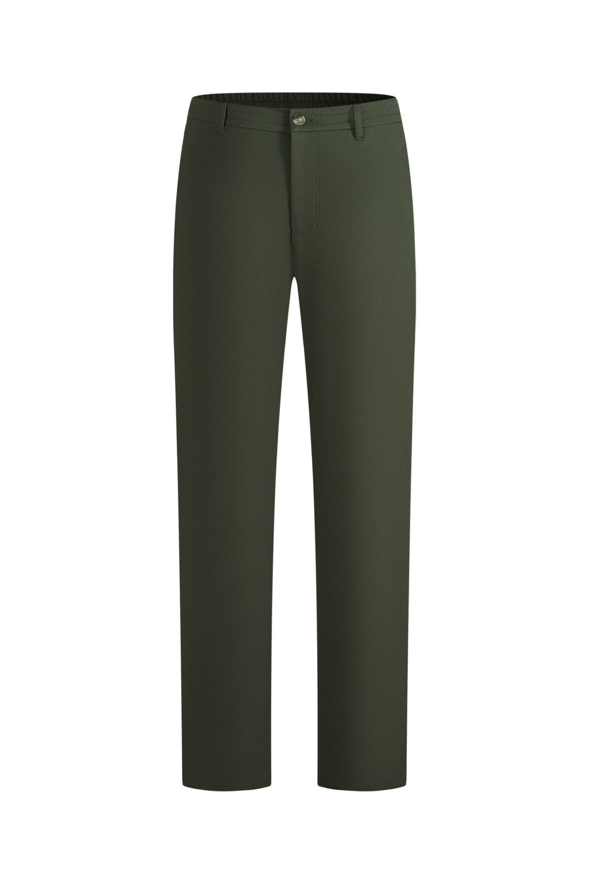 Poly Twill Smart Tapered Fit Casual Pants