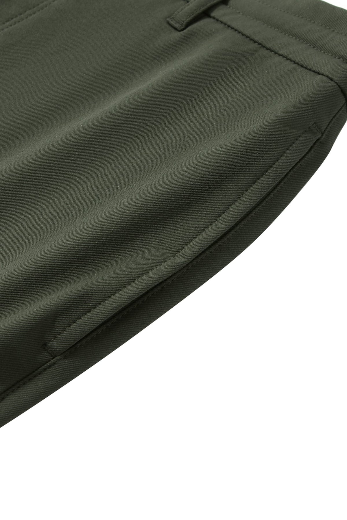Poly Twill Smart Tapered Fit Casual Pants