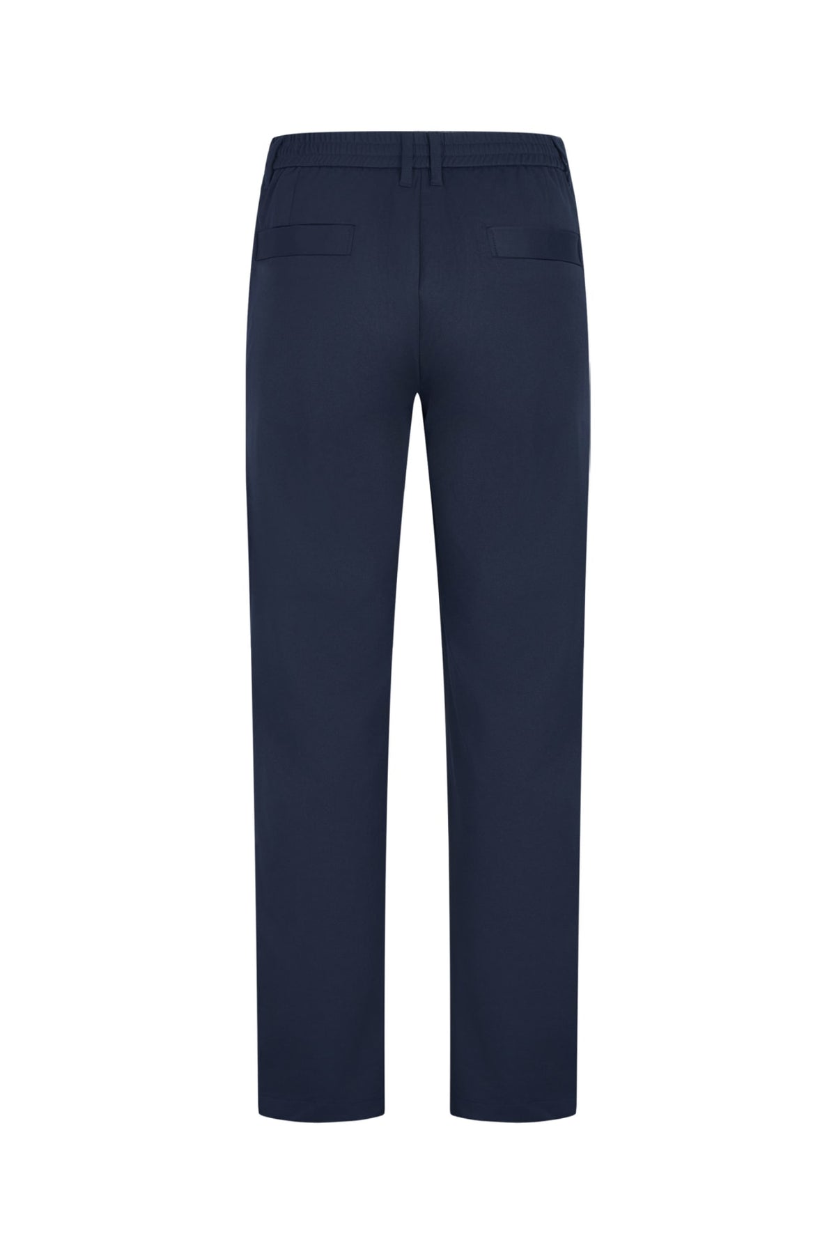 Poly Twill Smart Tapered Fit Casual Pants