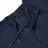 Poly Twill Smart Tapered Fit Casual Pants