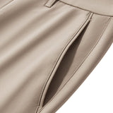 Multi-Way Stretch Nylon Twill Extra Slim Fit Casual Pants
