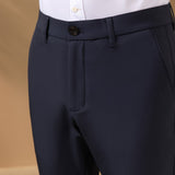 Multi-Way Stretch Nylon Twill Extra Slim Fit Casual Pants