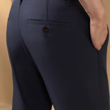 Multi-Way Stretch Nylon Twill Extra Slim Fit Casual Pants