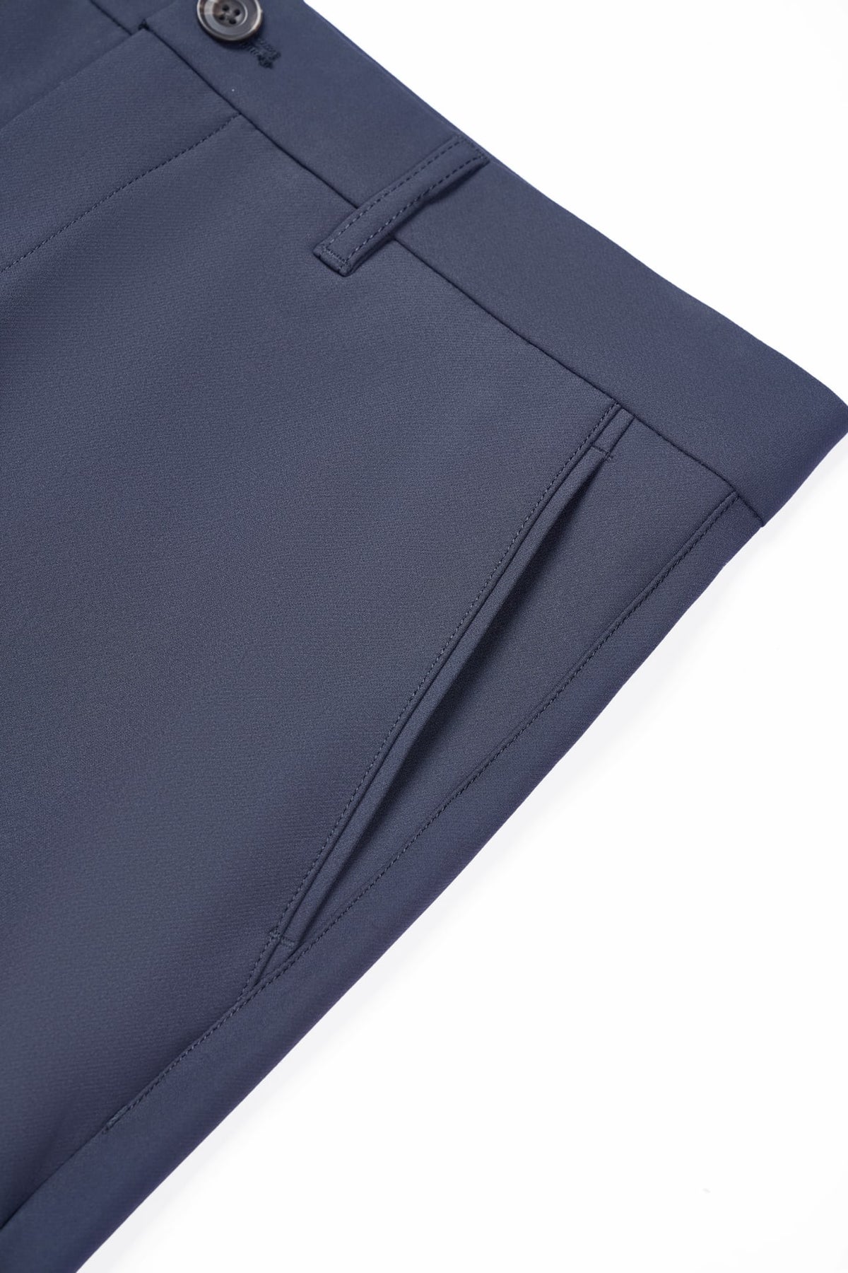 Multi-Way Stretch Nylon Twill Extra Slim Fit Casual Pants