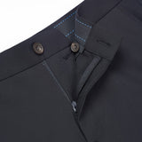 Multi-Way Stretch Nylon Twill Extra Slim Fit Casual Pants
