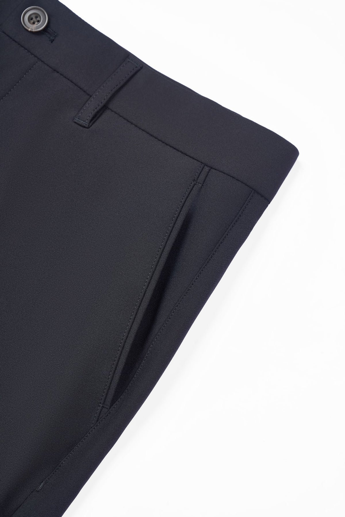 Multi-Way Stretch Nylon Twill Extra Slim Fit Casual Pants