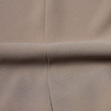 Poly Cavalry Twill Slim Fit Suit Blazer with Detachable Brooch