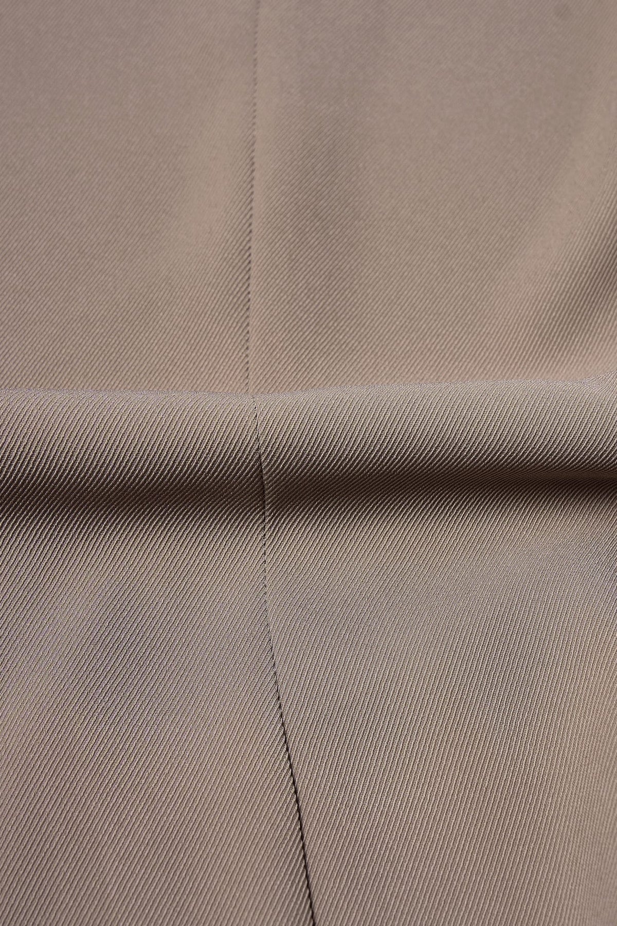 Poly Cavalry Twill Slim Fit Suit Blazer with Detachable Brooch