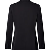 Poly Ottoman Comfort Fit Suit Blazer with Detachable Inner Placket