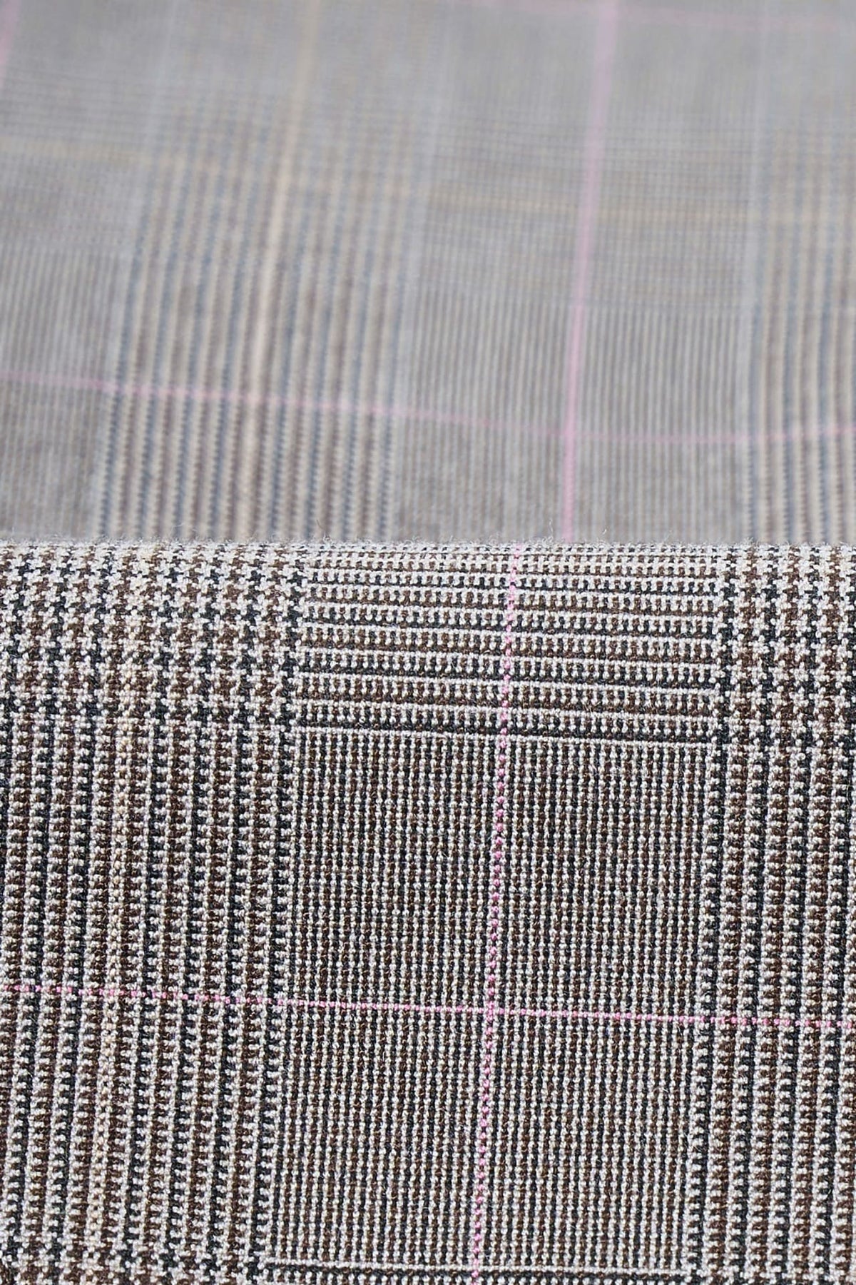 G2000 - Suits - Poly Rayon Plaid Slim Fit Suit Blazer