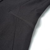 Poly Rayon Twill Easy Fit Suit Blazer with Detachable Brooch