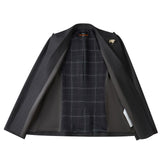 Poly Rayon Twill Easy Fit Suit Blazer with Detachable Brooch