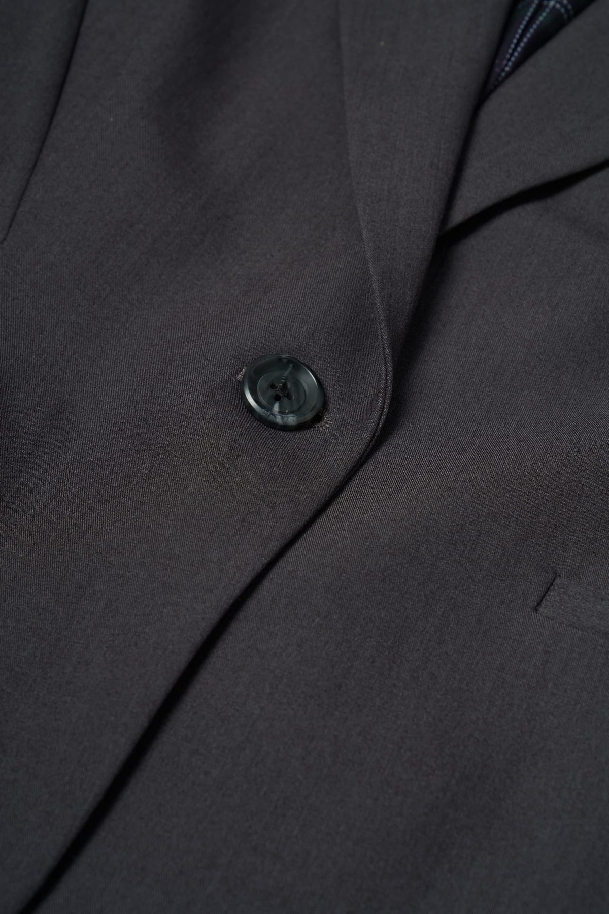 Poly Rayon Twill Easy Fit Suit Blazer with Detachable Brooch