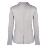 Poly Rayon Pique Slim Fit Casual Blazer