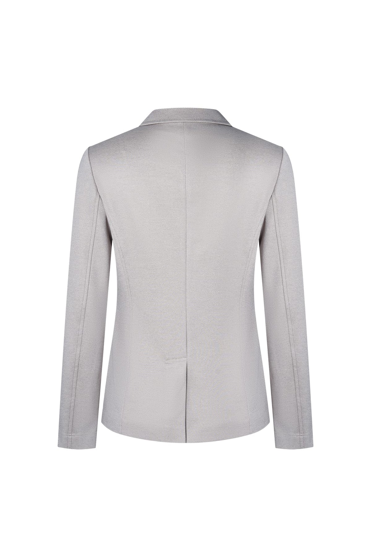 Poly Rayon Pique Slim Fit Casual Blazer