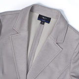 Poly Rayon Pique Slim Fit Casual Blazer
