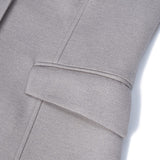 Poly Rayon Pique Slim Fit Casual Blazer