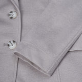 Poly Rayon Pique Slim Fit Casual Blazer