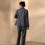 Wool Blend 2-Tone Comfort Fit Suit Blazer