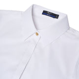 Modal Blend Twill Slim Fit Long Sleeve Shirt