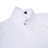 Modal Blend Twill Slim Fit Long Sleeve Shirt