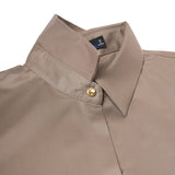 Modal Blend Twill Slim Fit Long Sleeve Shirt