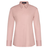 Modal Blend Twill Slim Fit Long Sleeve Shirt