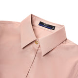 Modal Blend Twill Slim Fit Long Sleeve Shirt