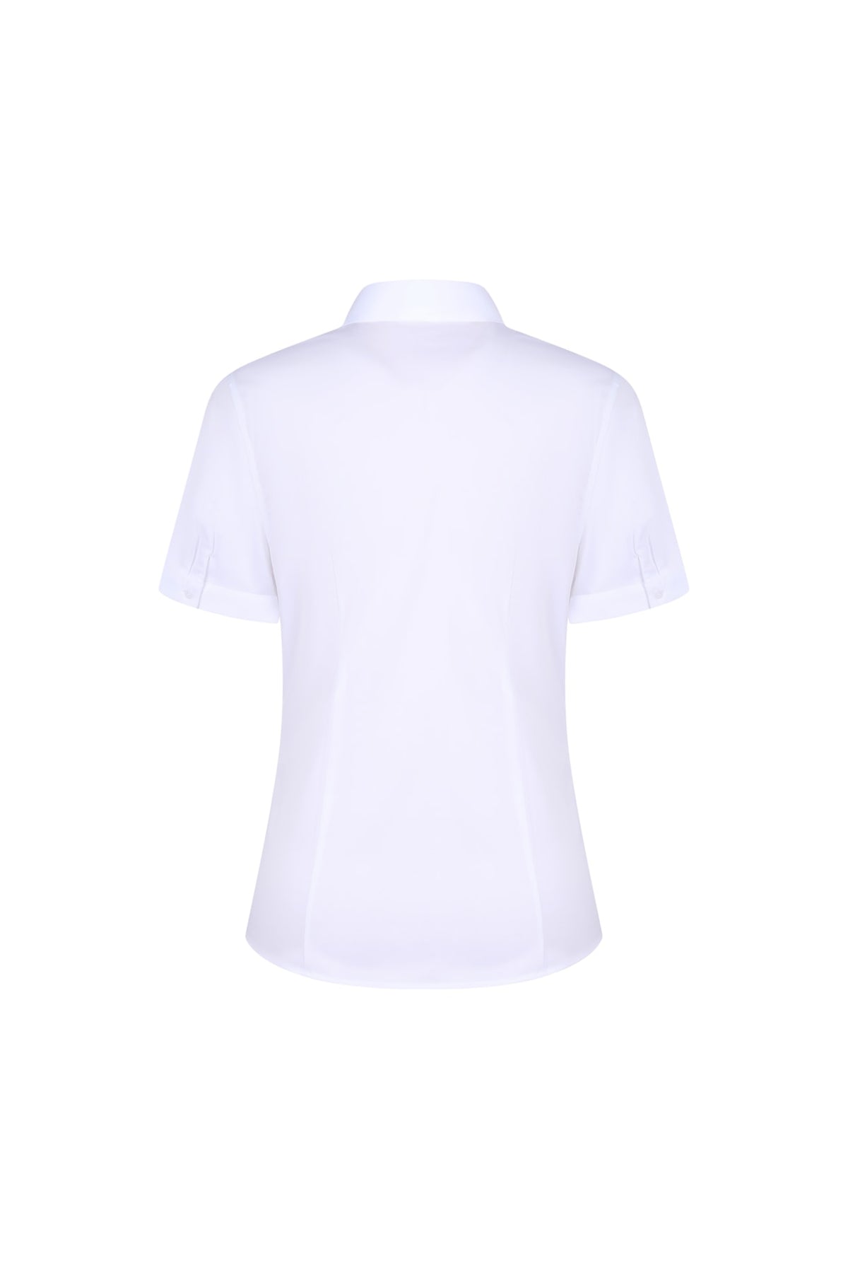 Modal Blend Twill Slim Fit Short Sleeve Shirt