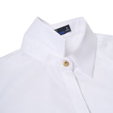 Modal Blend Twill Slim Fit Short Sleeve Shirt