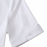 Modal Blend Twill Slim Fit Short Sleeve Shirt