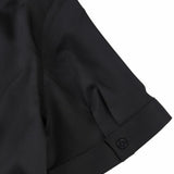 Modal Blend Twill Slim Fit Short Sleeve Shirt
