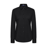 Easy Ironing Cotton Nylon Fine Twill Slim Fit Long Sleeve Shirt