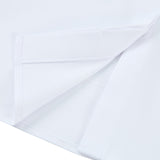 Easy Ironing Opaque UV Protection Fine Twill Slim Fit Long Sleeve Shirt with Detachable Bow Tie