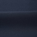 Multi-Way Stretch Poly Crepe Fit & Flare Round Neck Dress with Belt