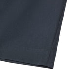 Poly Cavalry Twill Warp Front Comfort Fitted V-Neck Dress
