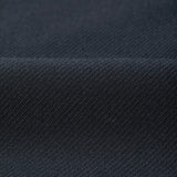 Poly Cavalry Twill Warp Front Comfort Fitted V-Neck Dress