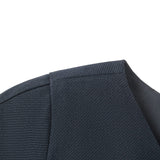 Poly Cavalry Twill Warp Front Comfort Fitted V-Neck Dress