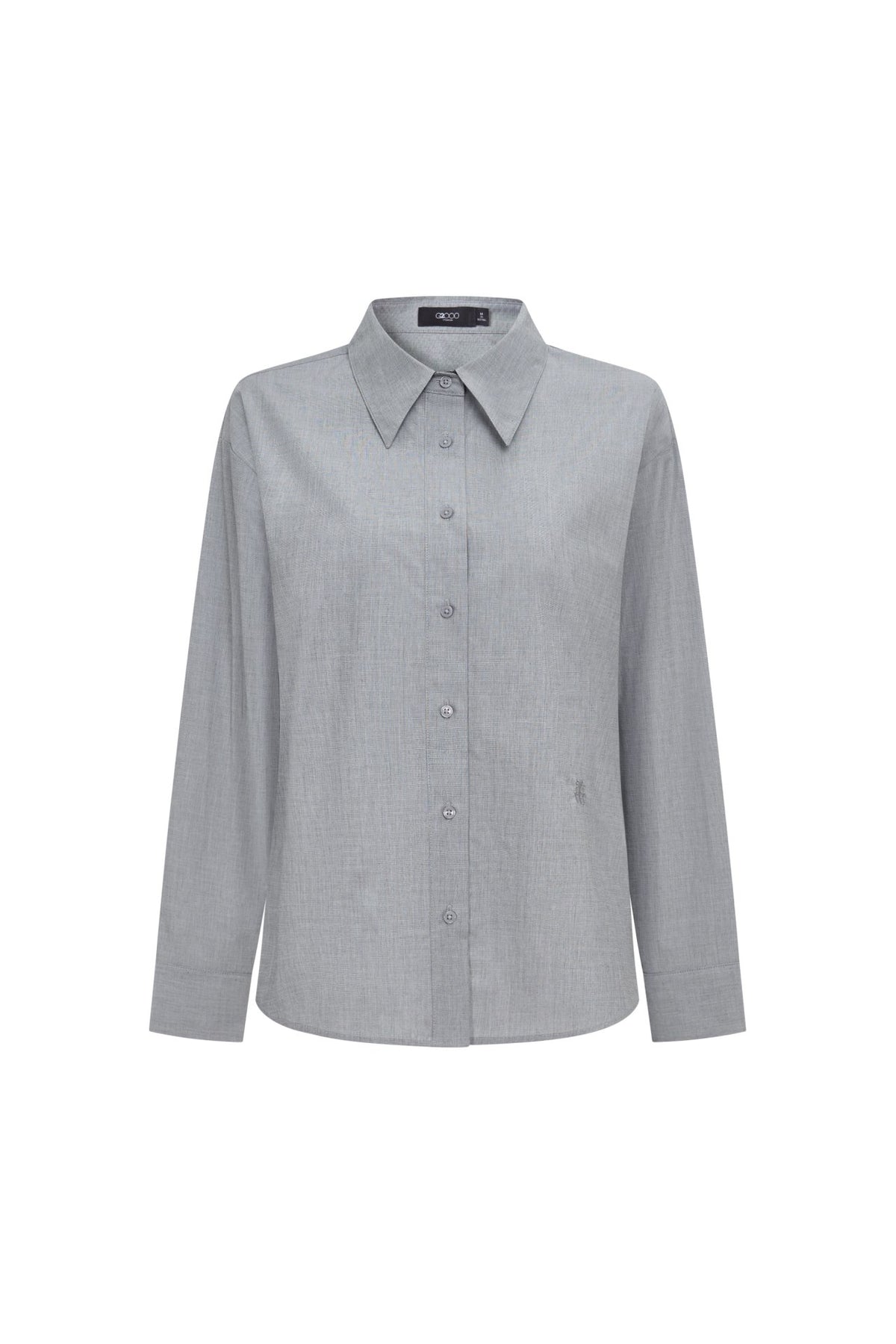 Cotton Chambray Relax Fit Casual Shirt
