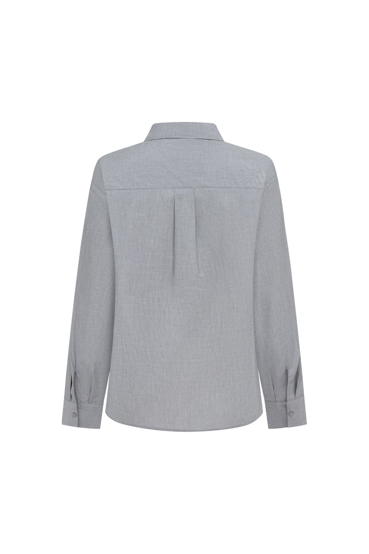 Cotton Chambray Relax Fit Casual Shirt
