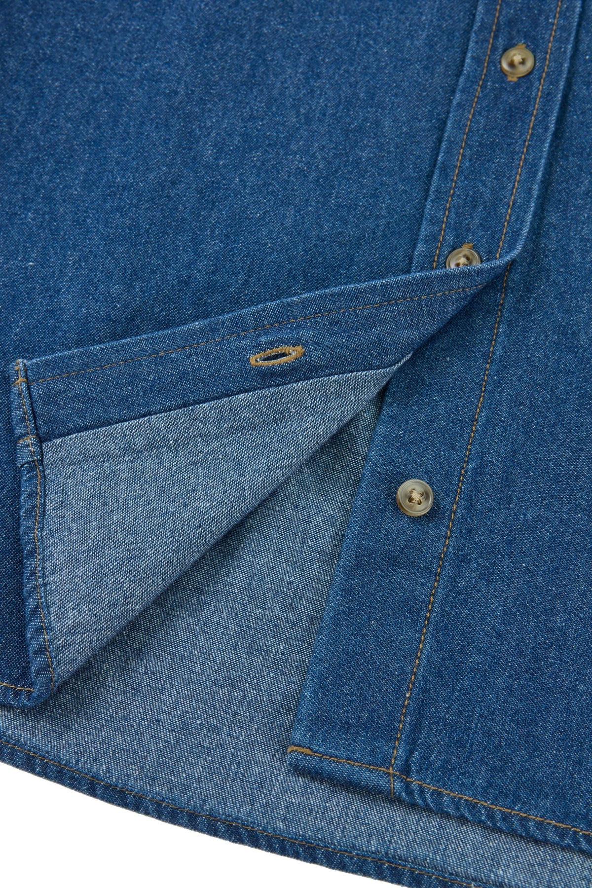 G2000 - Shirts - Cottom Denim Oversize Fit Casual Shirt