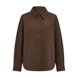 Cotton Poplin Relax Fit Casual Shirt