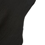 Poly Blend Double Weave Fit & Flare Round Neck Dress