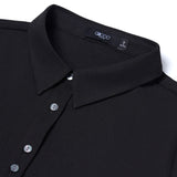 Poly Crepe Crinkle Regular Fit Shirt Collar Blouse