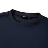 Poly Satin Regular Fit Round Neck Short Sleeve Blouse